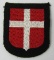 Waffen SS Danish/Denmark Volunteers Arm Shield-Wiking SS Panzer Division