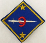 WW1 Period 9th Infantry Division Shoulder Patch