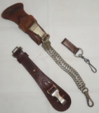3pcs-Misc. Vintage Sword Belt Hangers