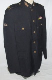 Rare WW2 British Airborne Artillery Officer's Tunic. Bullion Paratrooper Wings