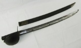 Rare French M1832 Naval Cutlass With Scabbard
