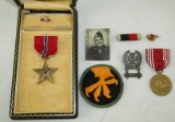 17th Airborne Glider Pilot Bronze Star Grouping-Named