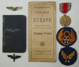 7pcs-WW2 U.S. Army Air Corps/8th Air Force Insignia/Booklets