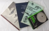 4pcs-Misc Reference Books-U.S. Wings-Airborne Equipment-One is 1st Printing