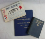 3pcs-USN Insignia-USAAF Wings Reference Books