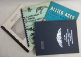 4pcs- WW2 USAAF Wings-Blood Chits & Tokens Reference Books