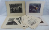 24pcs-Misc. Nazi War Painting Prints/Other Misc. German Military related Prints