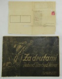 2pcs-Rare WW2 Auschwitz Letter-Rare 1946 