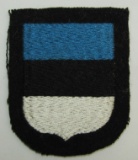 Waffen SS Estonian Volunteers Arm Shield-3rd Pattern