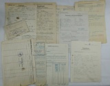 Rare Hitler Youth/Waffen SS Document Grouping-Buchenwald