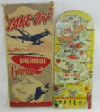 Rare Jet Fighter Bagatelle Game By Marx 