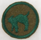 WW1 Period 81st Infantry Division Patch-306th Sanitary Train