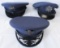 3pcs-early U.S. Air Force Officer's Visor Caps.