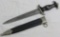 Early SS Enlisted Dagger With Scabbard-Scarcer E. Pack & Sohn Maker