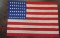 48 Star American Flag-Printed Silk