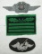3pcs-Luftwaffe Flak Specialty Sleeve patch/Cap Wreath/Waffen SS Sleeve Rank