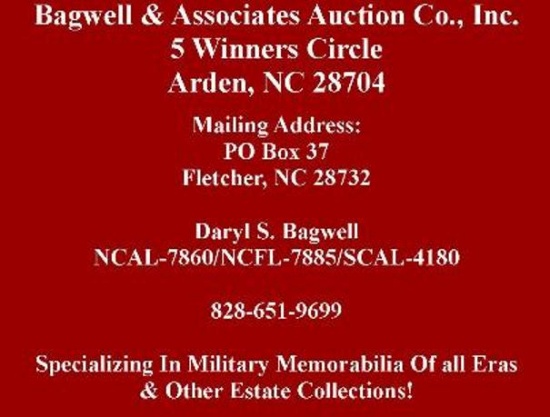 AUCTION DATE & TIME--TUESDAY JUNE 25, 2019 @ 5:30 PM AND WE ARE STILL ADDING LOTS!