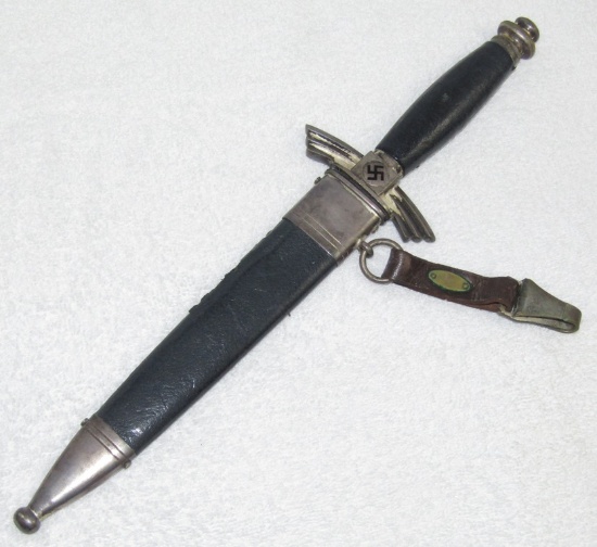Nice Pre/Early WW2 DLV Dagger With Scabbard/Hanger-Paul Weyersberg