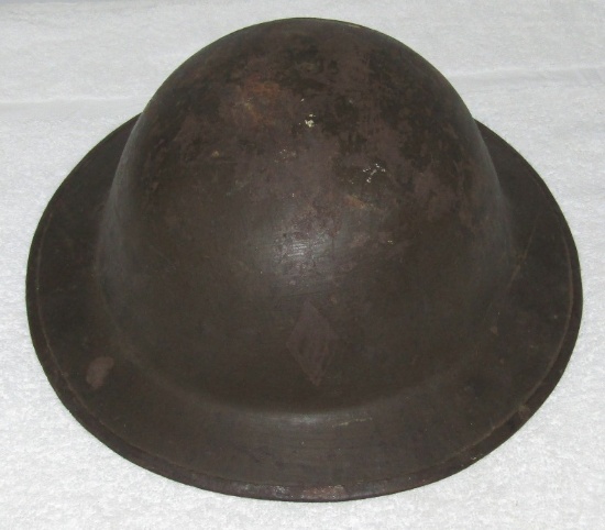 M1917 U.S. Doughboy Helmet With Subdued 5th Division Insignia