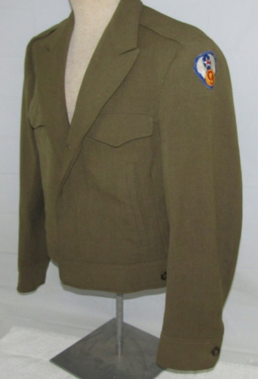 Ww2 Army Air Forces B-14 Flight Jacket For Enlisted-9th Air Force