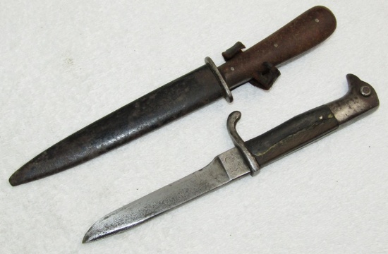 2pcs-WW2 Period German Fighting Knives