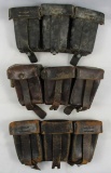 3pcs-WW2 German Soldier K-98 Ammo Pouches.