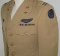 Very Nice WW2 U.S. Army Air Forces/8th AAF Pilot's Khaki 4 Pocket Tunic-Bullion Insignia-Named