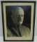 Framed Portrait Photograph Of General Pershing-Hand Signed With Dedication