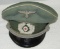 WWII German Wehrmacht Infantry Officer's Visor Cap