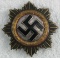 WW2 German Cross In Gold-Zimmermann-Heavy Version-Combat Worn!