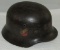 Double Decal M35 Luftwaffe Helmet With Liner-Early Quist Lot Number