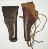 2pcs-WW1 U.S. M1911/.38 Revolver Holsters