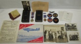 8th AAF/862nd Bomb Squadron B-24/B-17 Pilot Named Medal Grouping-Squadron Commander