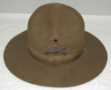 M1916/WW1 Period U.S. Campaign Hat-W/5th Infantry Regt/Co. D Insignia