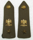 Original Iraqi War Republican Guard General's Shoulder Boards