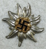 WW2 SA/NSKK/SS/HJ Hochland Cap Badge