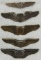 5pcs-WW2 Period U.S. Army Air Forces Wings-Full Size