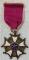 WW2 Period Legion Of Merit Medal-Numbered Full Wrap Brooch