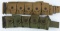 2pcs-WW1 and WW2 U.S. Army Ammo Belts
