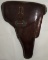 Brown Leather  P38 Holster-Scarce Late War Polish Occupation Maker