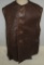Minty WWII British Army Leather Jerkin-1944 Dated