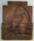 Exquisite Early 3rd Reich Hand Carved Wood 3-D Mural-SA Soldiers Marching With DE Standarte