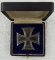 WW1 Iron Cross 1st Class With Case-Scarce 