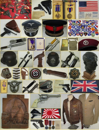 MILITARY COLLECTIBLES AUCTION  OCT. 22, 2019 5PM