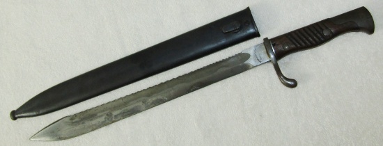 M1898/05 "Butcher" Bayonet With Sawback Blade-Scabbard