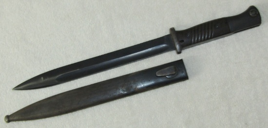 Early WW2 K98 Bayonet with Scabbard-matching Numbers-1939 Eickhorn