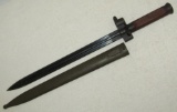 Rare WW2 Period Hungarian Cavalry Bayonet With Scabbard.