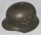 M40  Single Decal Luftwaffe Helmet With Liner/Chin Strap-Q64