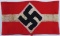 early Multi Piece Hitler Youth Armband On Variant Wool Base