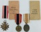 3pcs-2nd & 3rd Class War Merit Medals-West Wall Medal With Issue Packet